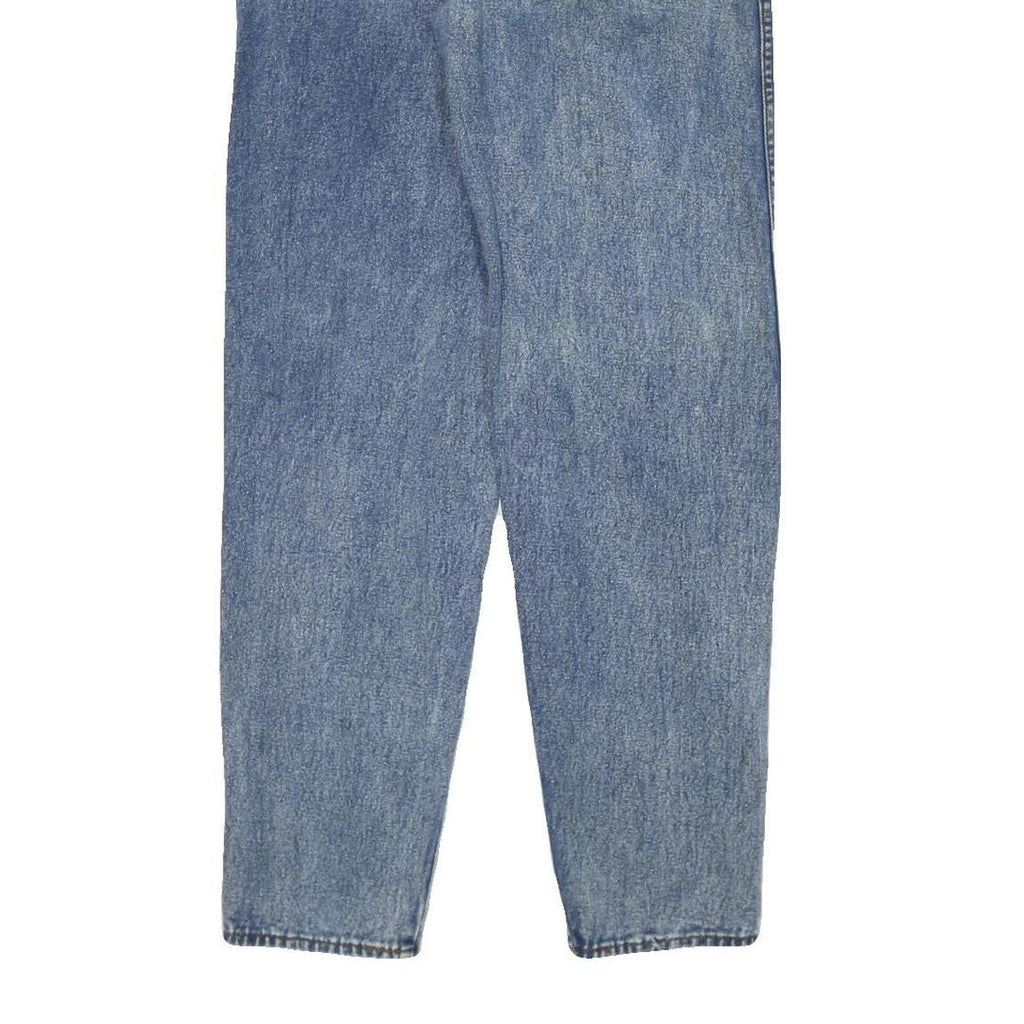 PLOP Womens Relaxed Blue Denim Medium W28 L31 Casual Cotton Blend Zip Jeans