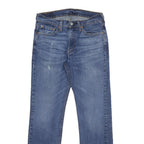 LEVI'S 514 Mens Slim Jeans Denim Medium W29 L30 Stylish Cotton Blend