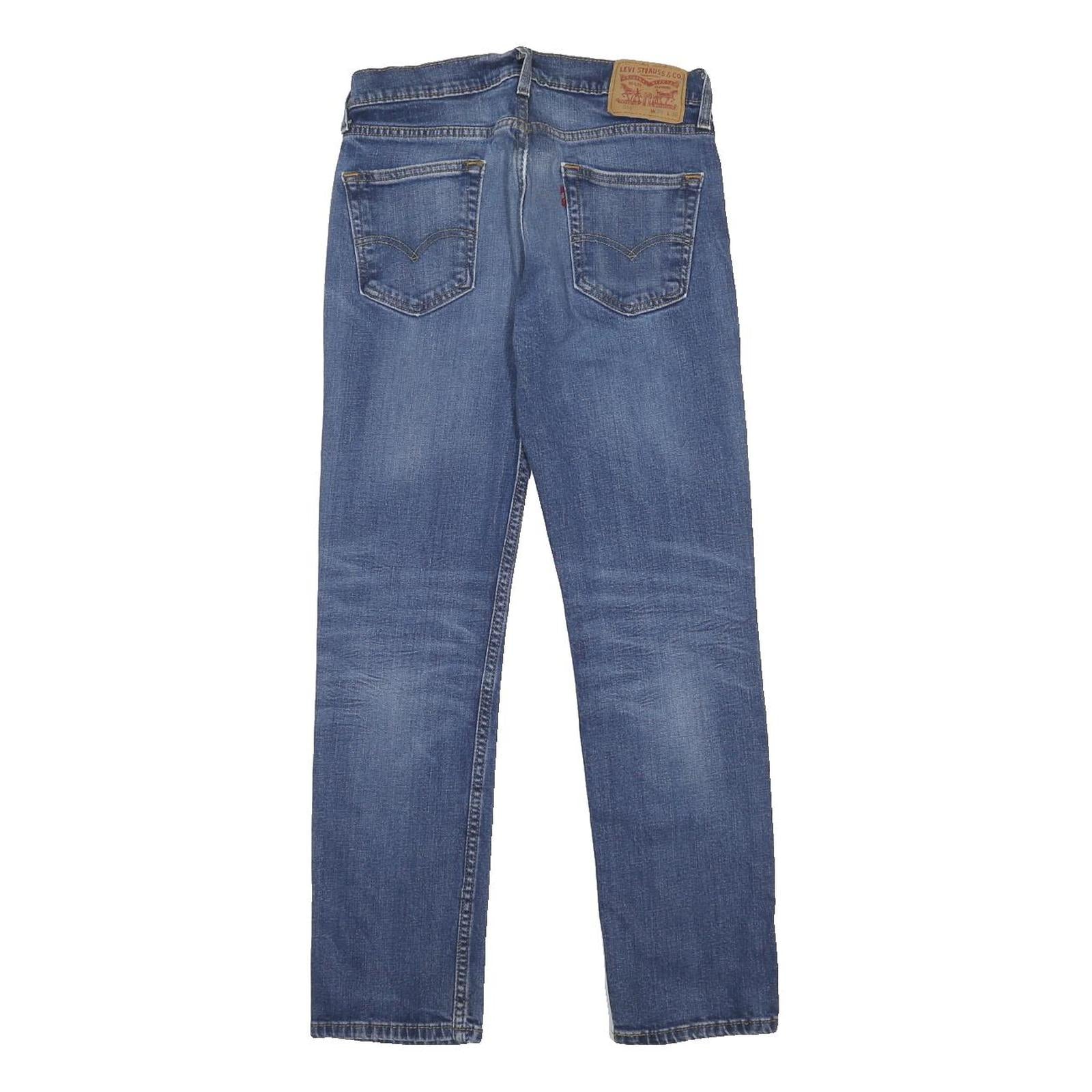 LEVI'S 514 Mens Slim Jeans Denim Medium W29 L30 Stylish Cotton Blend