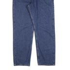 WRANGLER Mens Jeans Blue Relaxed Straight Denim Medium W38 L32 Classic Zip