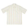 Mens Shirt Beige Check L