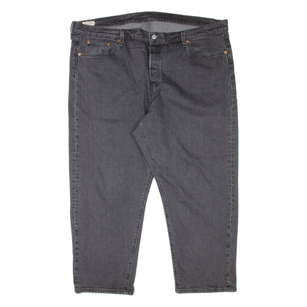 LEVI'S 501 BIG E Jeans Womens Grey Regular Straight W44 L26