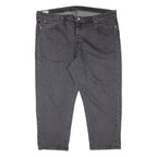LEVI'S 501 BIG E Jeans Womens Grey Regular Straight W44 L26