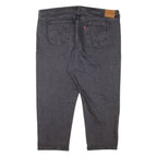 LEVI'S 501 BIG E Jeans Womens Grey Regular Straight W44 L26