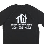 CARHARTT Mens Black & Yellow Graphic T-Shirt M Short Sleeve Crew Neck