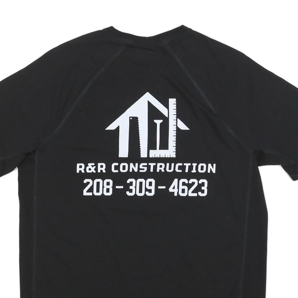 CARHARTT Mens Black & Yellow Graphic T-Shirt M Short Sleeve Crew Neck