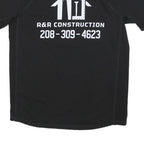 CARHARTT Mens Black & Yellow Graphic T-Shirt M Short Sleeve Crew Neck