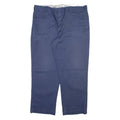 DICKIES 874 Workwear Mens Trousers Blue Regular Straight W38 L28