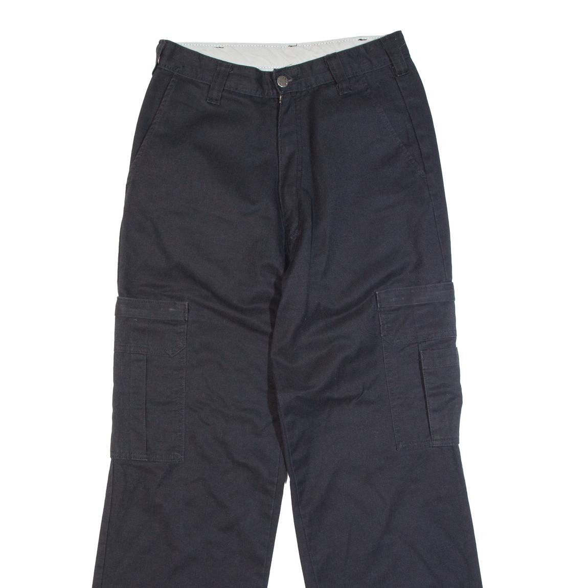 DICKIES Workwear Mens Trousers Black Regular Straight W28 L30