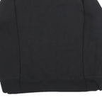 DKNY Womens Black Cotton Blend Crew Neck Sweatshirt M Logo Embroidered