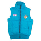 PUFFA Womens Puffer Gilet Blue Nylon UK 12