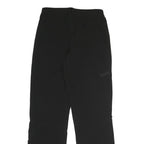 CRANE Womens Polyester Black Regular Fit Straight Leg Trousers W26 L29 Zip