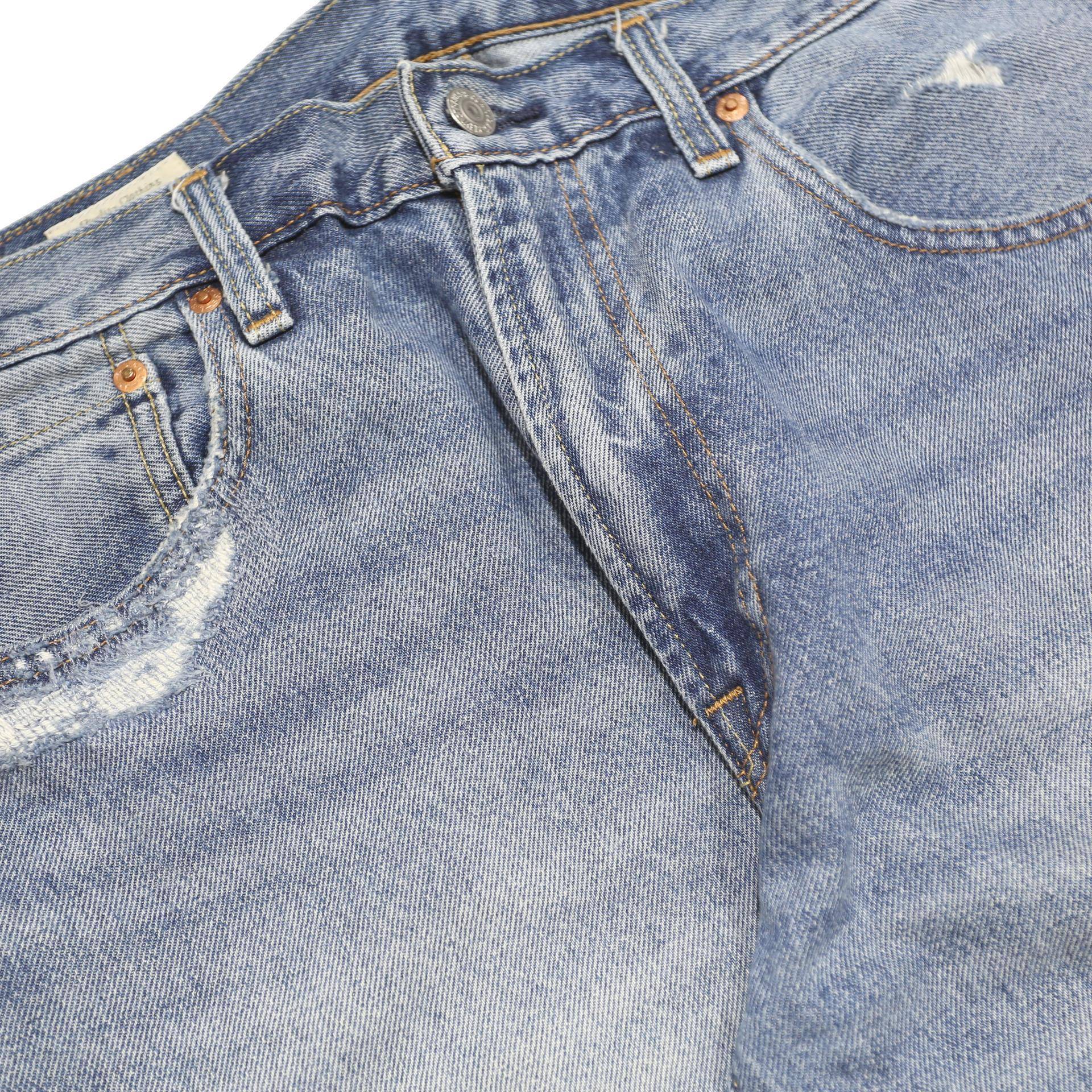 LEVI'S 551 Z Big E Mens Jeans Blue Regular Straight Denim Light W31 L32 Vintage