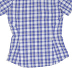 MAMMUT Womens Blue & White Checked Shirt XS Lightweight Cotton Casual