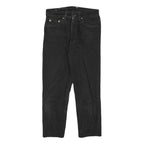 LEVI'S Womens Black Slim Skinny Denim Jeans W28 L23 Classic Fit Zip Closure