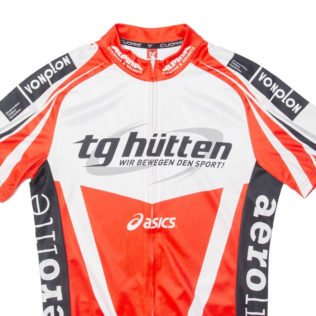 CUORE Full Zip Cycling Mens Jersey Red S