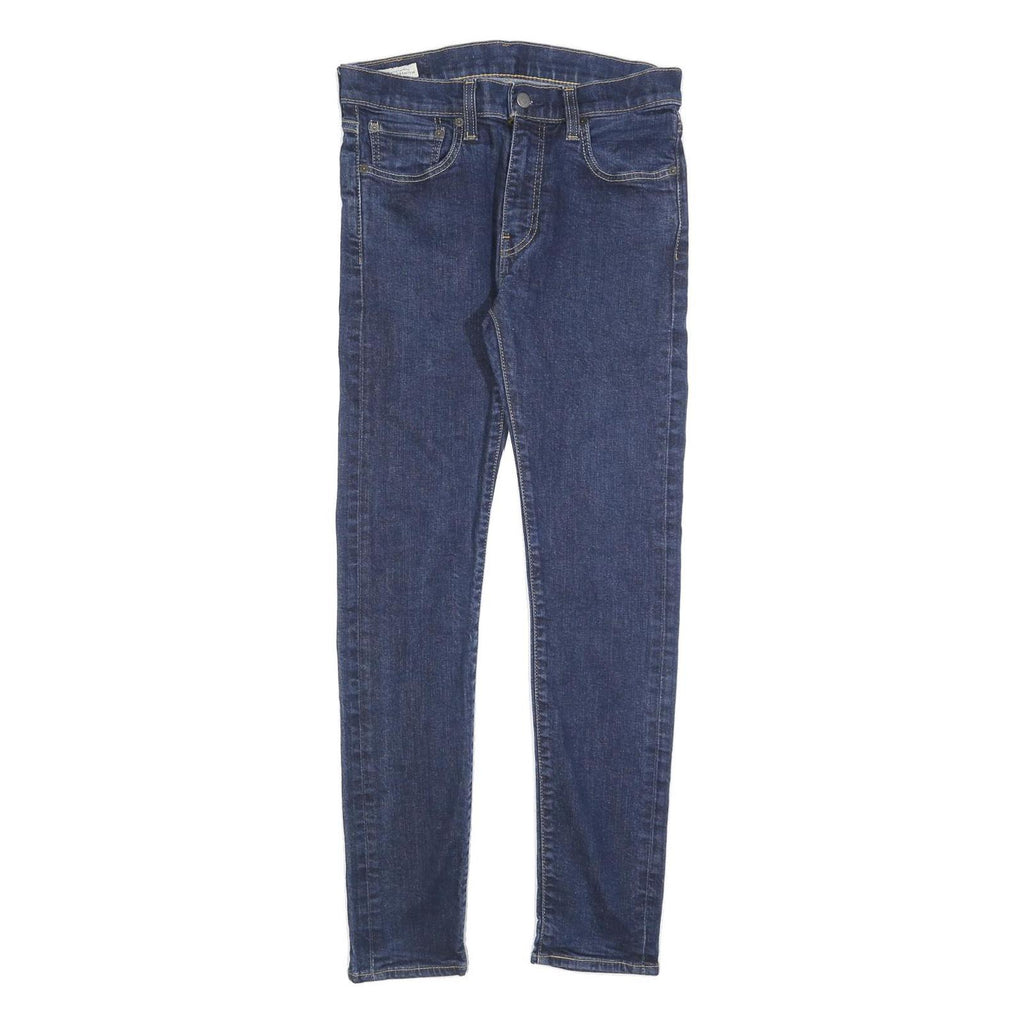 LEVI'S 519 BIG E Mens Jeans Blue Slim Skinny Denim W32 L29 Stretch Cotton