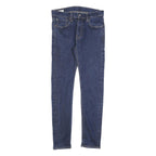 LEVI'S 519 BIG E Mens Jeans Blue Slim Skinny Denim W32 L29 Stretch Cotton