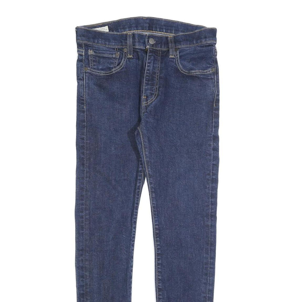 LEVI'S 519 BIG E Mens Jeans Blue Slim Skinny Denim W32 L29 Stretch Cotton