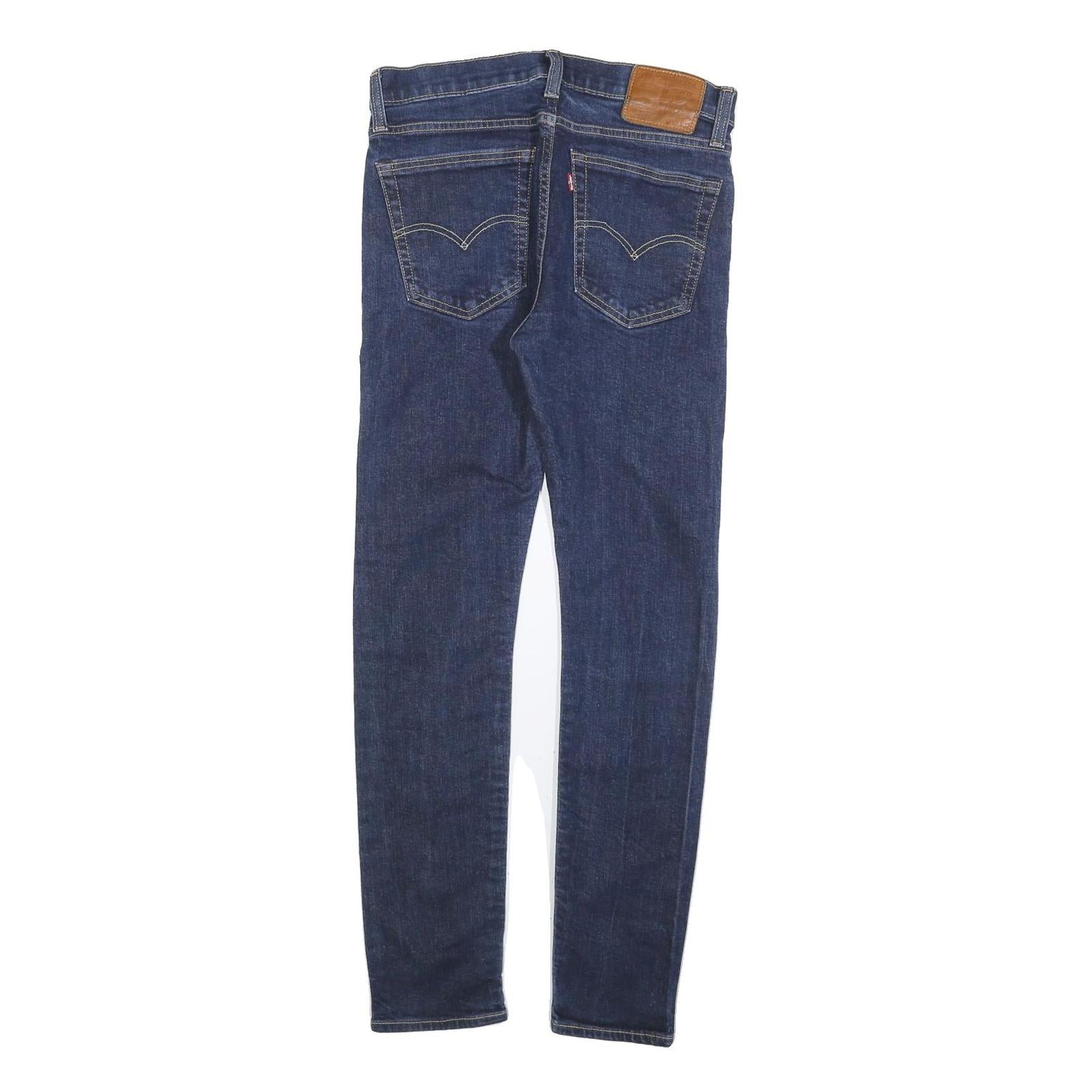 LEVI'S 519 BIG E Mens Jeans Blue Slim Skinny Denim W32 L29 Stretch Cotton