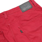 LEVI'S Mens Shorts Red M W34 Casual Cotton Blend Classic Fit