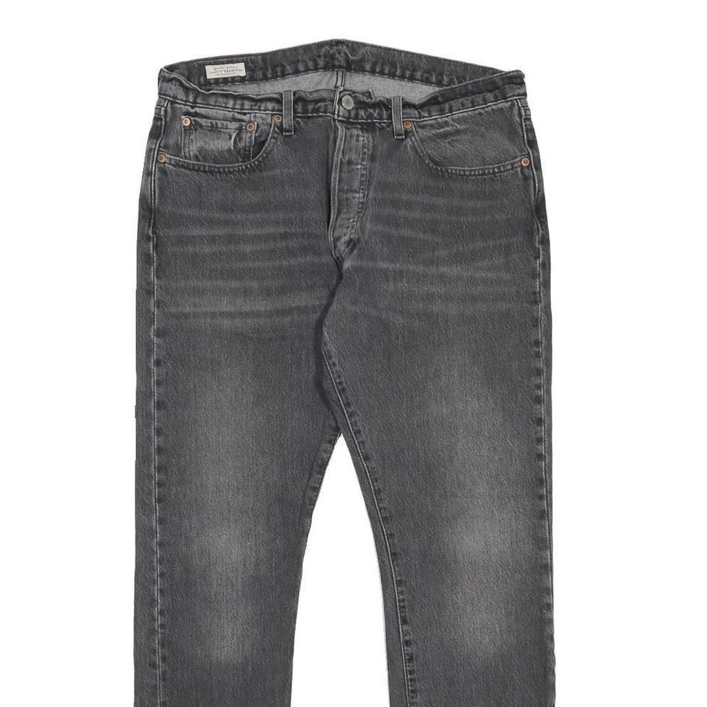 LEVI'S 501S BIG E Womens Slim Jeans Denim Dark W34 L32 Authentic Vintage