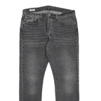 LEVI'S 501S BIG E Womens Slim Jeans Denim Dark W34 L32 Authentic Vintage
