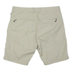 FJALLRAVEN Mens Shorts Beige Casual Plain L W38 Lightweight Durable