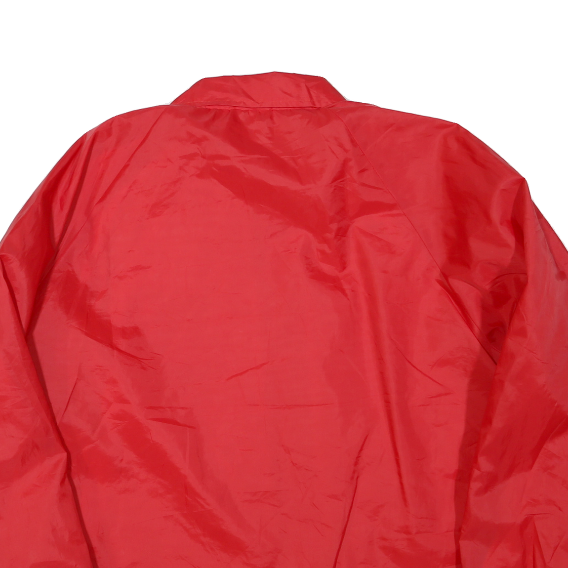 CARDINAL Mens Red Indy East Softball Jacket 2XL Polyester Blend Button Closure