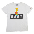 THE SIMPSONS Bart Mens T-Shirt White S