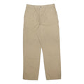CARHARTT Mens Cotton Beige Regular Straight Trousers W36 L34 Workwear Utility