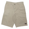 DICKIES Mens Shorts Beige Casual M W34 Workwear Polyester Blend Pockets