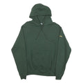 CHAMPION Mens Green Pullover Hoodie M Cotton Blend Casual Sweatshirt