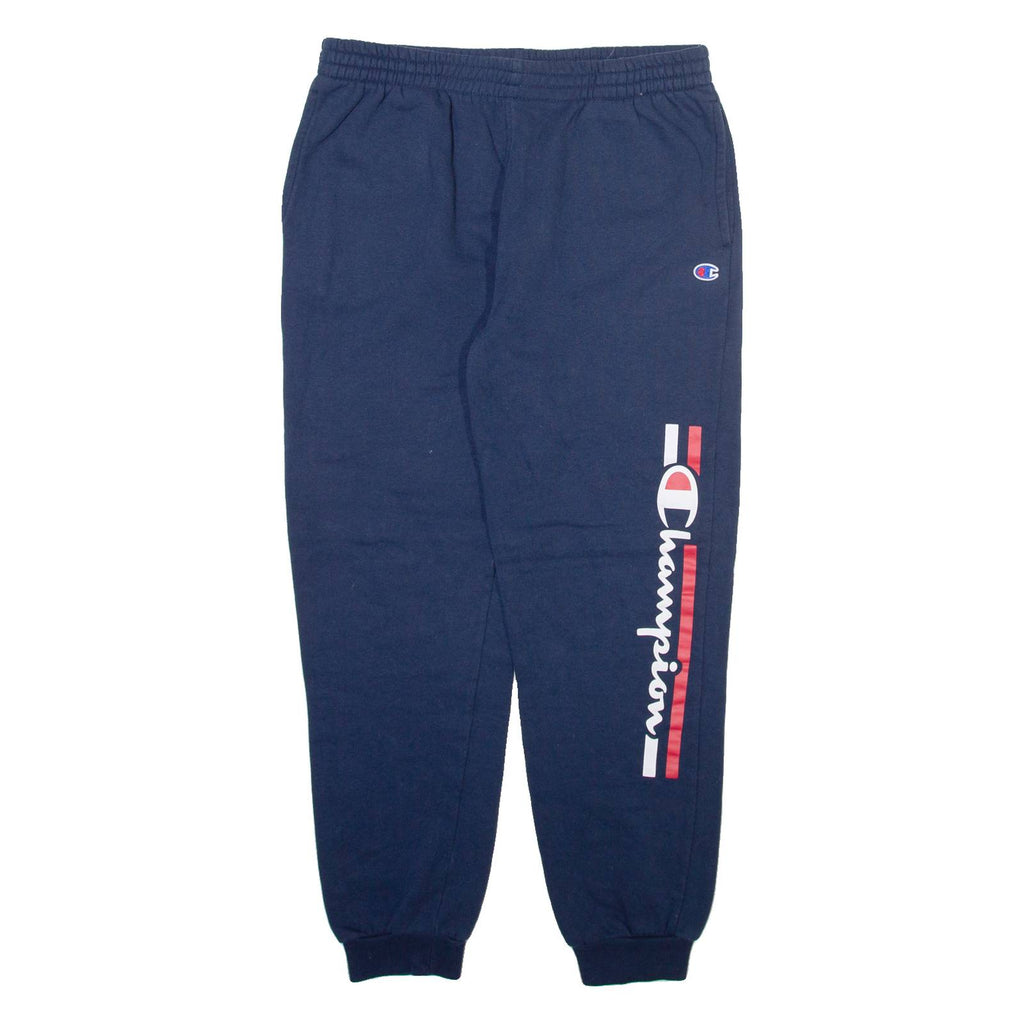 CHAMPION Mens Joggers Blue Tapered XL W28 L26