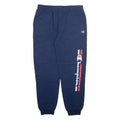 CHAMPION Mens Joggers Blue Tapered XL W28 L26