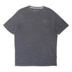 UNDER ARMOUR Mens Grey Short Sleeve Crew Neck Modern T-Shirt M