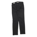 LEVI'S 712 Womens Jeans Black Slim Skinny Denim W25 L27 Stretch Cotton Blend Zip