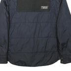 G-STAR Mens Navy Button Jacket L Polyester Blend Quilted Casual