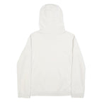 NIKE Womens White Hoodie XS Cotton Blend Pullover Lightweight Casual