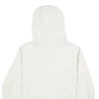 NIKE Womens White Hoodie XS Cotton Blend Pullover Lightweight Casual