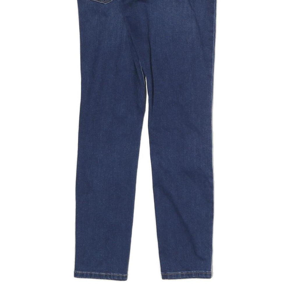 TOMMY HILFIGER Mens Jeans Blue Slim Skinny Denim Medium W30 L29 Zip Closure