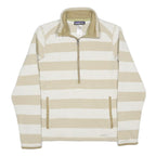 PATAGONIA Womens Cream & Beige Striped Pattern Pullover Jumper M Polyester
