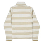 PATAGONIA Womens Cream & Beige Striped Pattern Pullover Jumper M Polyester