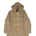 GLOVERALL Mens Duffle Coat Beige Wool XS