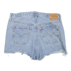 LEVI'S Womens Denim Blue Cut-Off Shorts L W31 Casual Stylish Summer