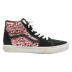 VANS Slip-On High Top Trainers Black Synthetic Mens UK 5