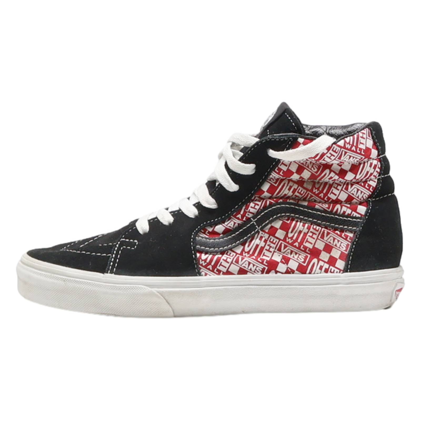 VANS Slip-On High Top Trainers Black Synthetic Mens UK 5