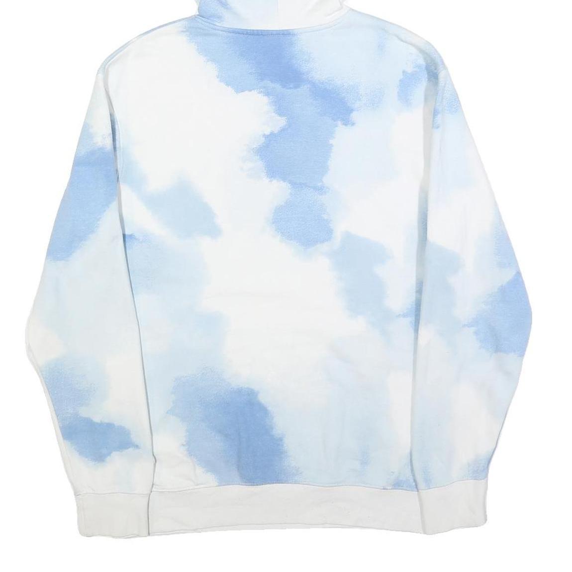 CHAMPION Mens Blue & White GVSU Lakers Pullover Hoodie S Cotton Blend Casual