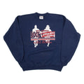 HAINES Rock Canyon Mens Sweatshirt Blue USA L
