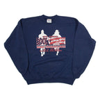 HAINES Rock Canyon Mens Sweatshirt Blue USA L